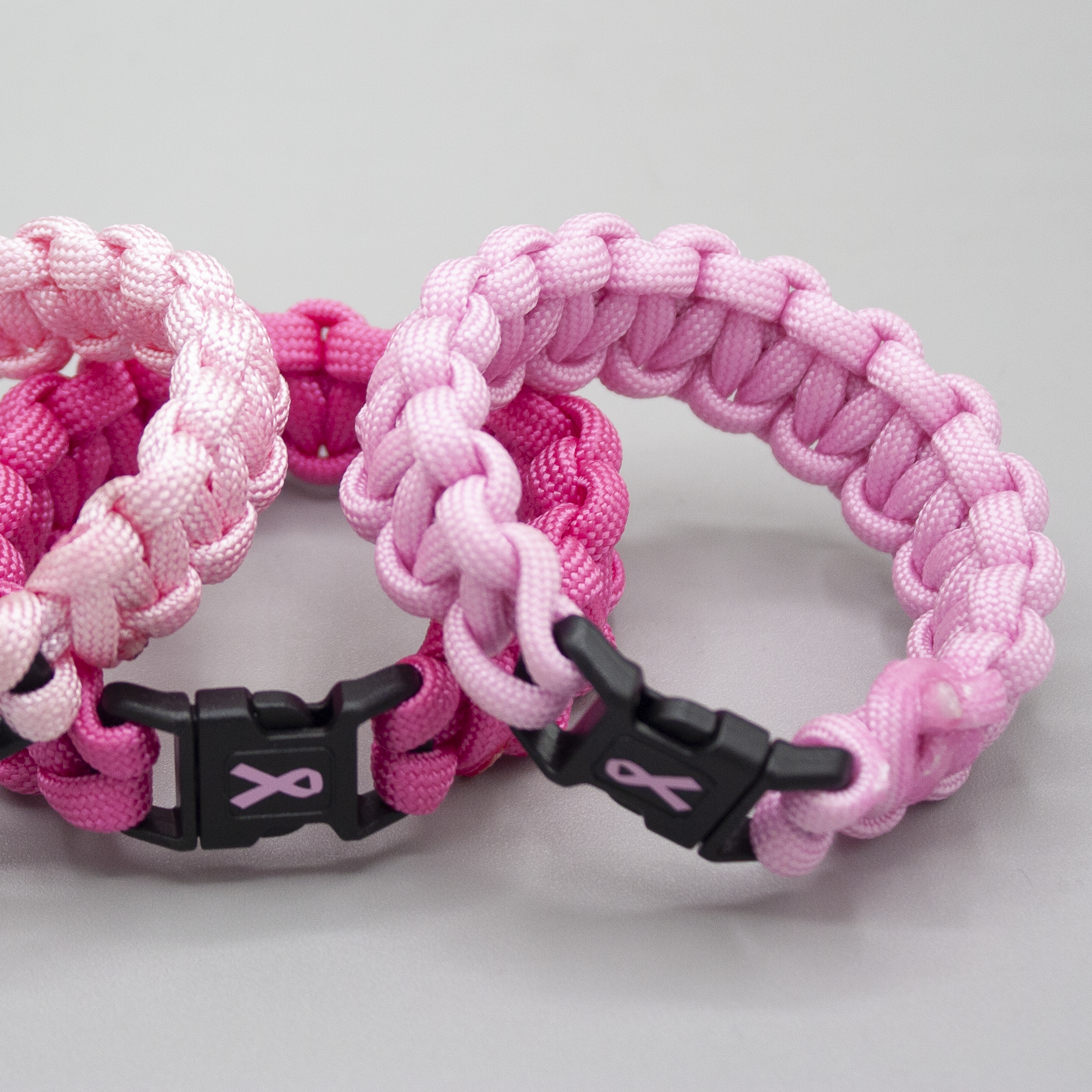 Pink Paracord Bracelets