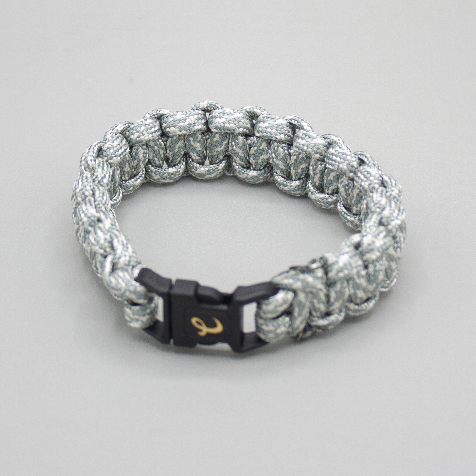 Silver Gray Paracord Bracelet