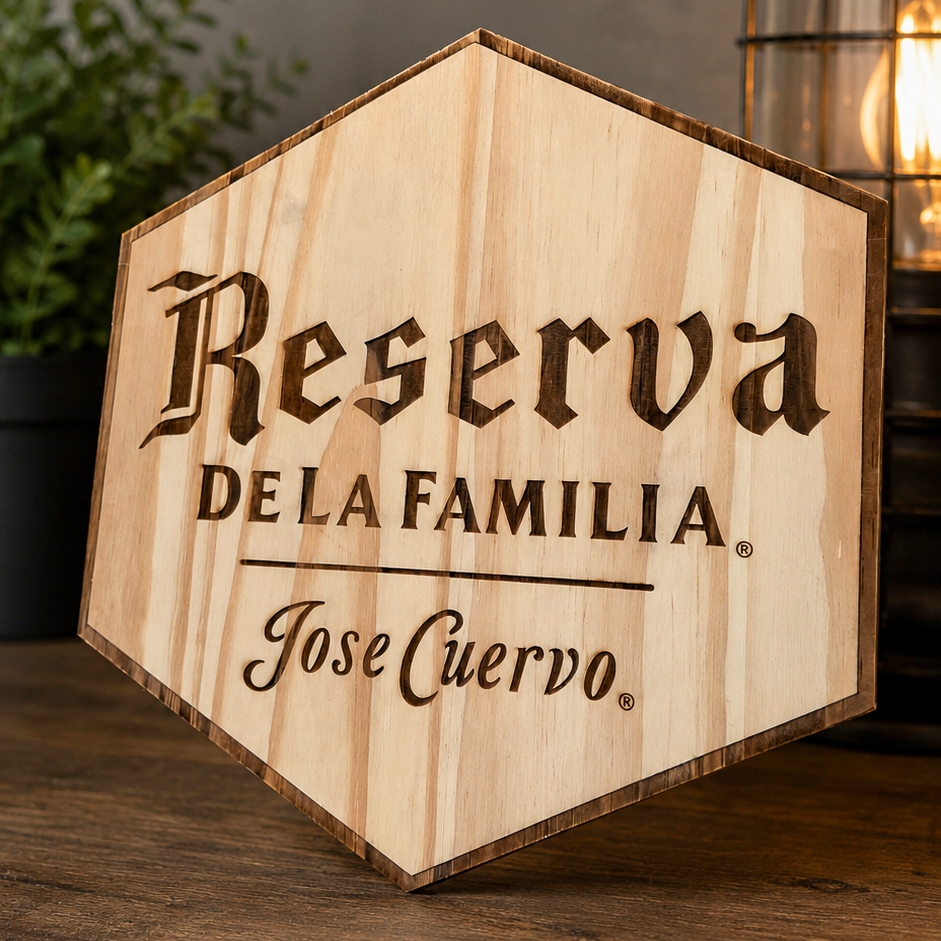 Custom laser engraving project by J & A Masterpieces