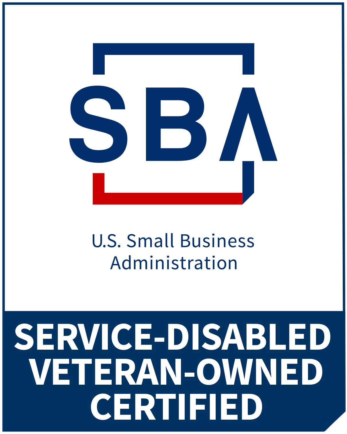 SBA Certified Service-Disabled Veteran-Owned Small Business